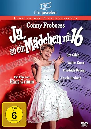 Regalo para mitómanos DVD Ja, so ein Mädchen mit 16 Conny Froboess 2