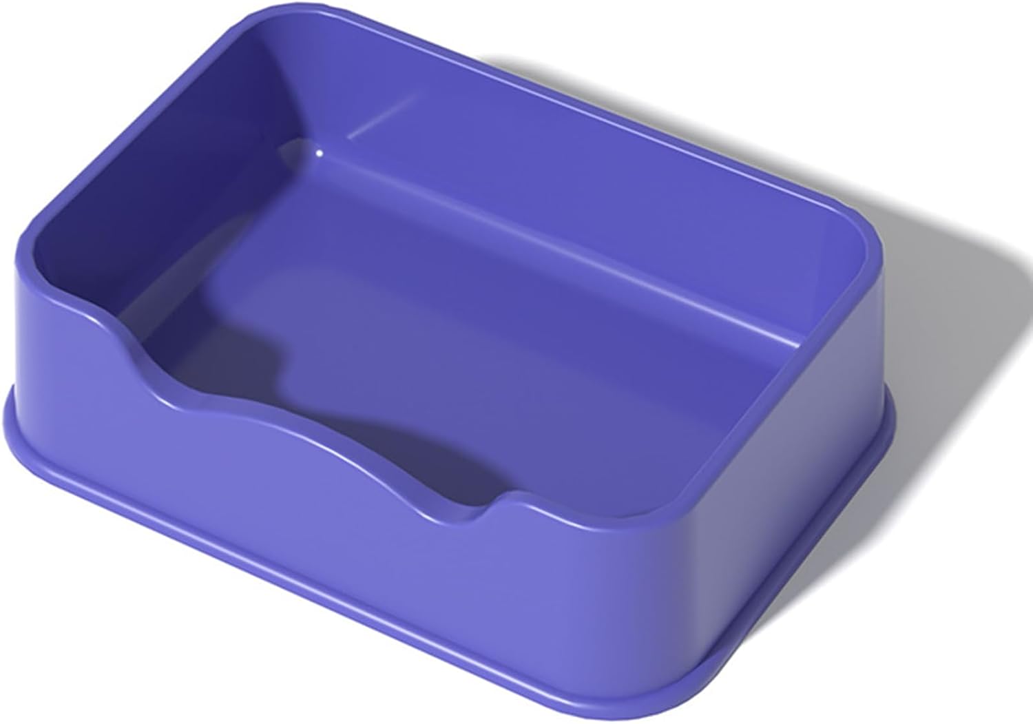 Plastic Cat Bed 100% Recycled Plastic - Cat Bed Durable Washable Breathable & Antislip Easy to Clean Great for Small -White