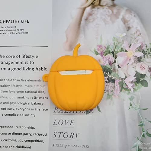 KAKUYI Custodia per AirPods, Soft Silicon 3D Cute