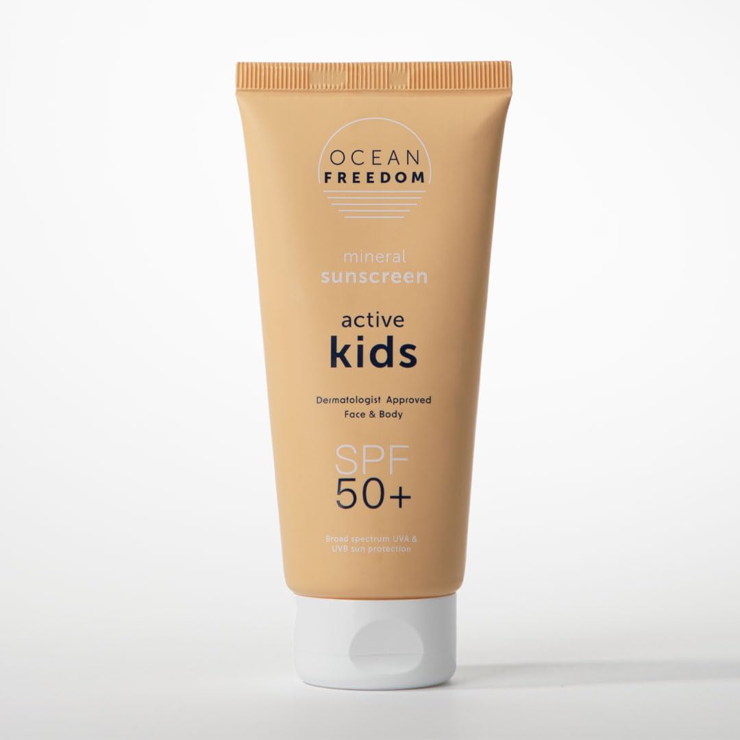 Ocean Freedom - Active Kids SPF 50+ Mineral Sunscreen, 1 ml (Pack of 1)