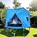 CUCUFA 8ft Trampoline Cover, Waterproof Oxford Cloth Trampoline Tent with Window and Skylight, Trampoline Canopy with Zipper and Strap Fit for 6 Straight Pole Trampoline, Trampoline Canopy