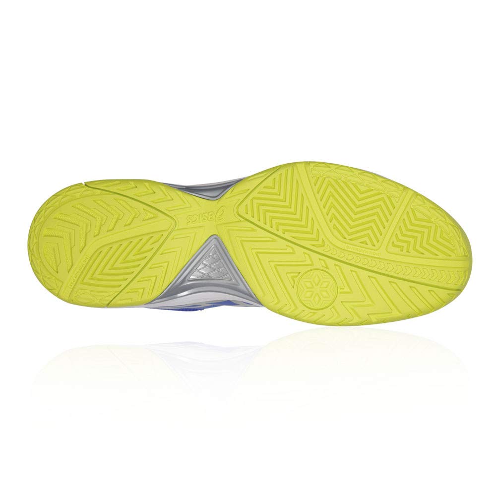 ASICS Męskie buty do tenisa Gel-Dedicate 5, rozmiar 48, Niebieska iluzja niebieski srebrny 409, 41.5 EU