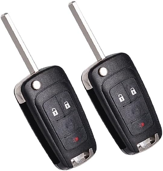 Miniatura 7 de Llavero remoto de repuesto para GMC Terrain 2010-2020 2021 Chevy Equinox 2010-2019 Sonic 2012-2017 Spark 2016-2017 Trax 2015-2018 Buick Encore