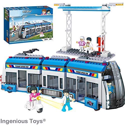 Ingenious Toys® model creator - city metro train / 545pcs construction set #D143