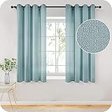 PASSEND FÜR JEDEN RAUM - Unsere Voile besteht aus leichte Leinen und passt sich sehr gut für Schlafzimmer, Wohnzimmer, Kinderzimmer, Büro usw. wegen der Atmungsaktivität und elegantes Muster.