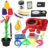 手品 グッズ おもちゃ Skirfy 14種類 マジックグッズ 知育玩具 マジック用品 手品用品 マジックセット 手品用ステッキ 魔法の袋 初心者向け 遊び方豊富 マジックゲーム 小学生 子供 誕生日プレゼント 子供の日