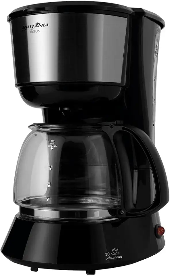 Cafeteira, CP28, 28 xicaras, Preto, 110V, Britânia