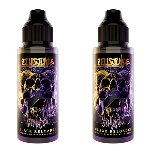 Black Reloaded by Zeus Juice 200 ml Twin Pack Blackcurrant BlackBerry Aniseed Menthol Vape Out World Shortfill Flash Juice Black Reloaded by Zeus Juice 200 ml Twin Pack Blackcurrant BlackBerry Aniseed Menthol Vape Out World Shortfill Flash Juice