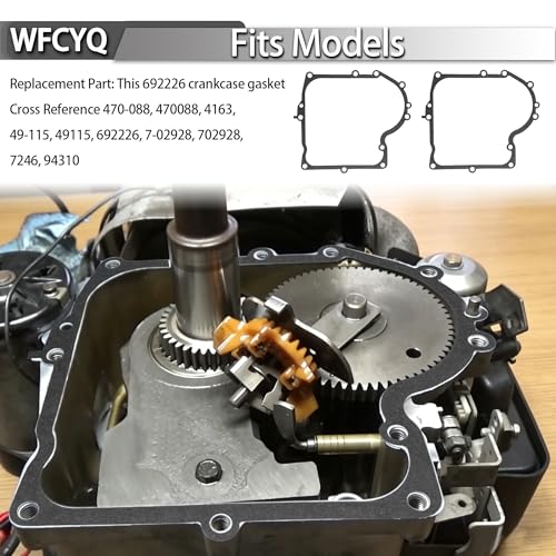 Image of 692226 Crankcase Gasket Compatible with Briggs & Stratton 692226 271916 280000 281000