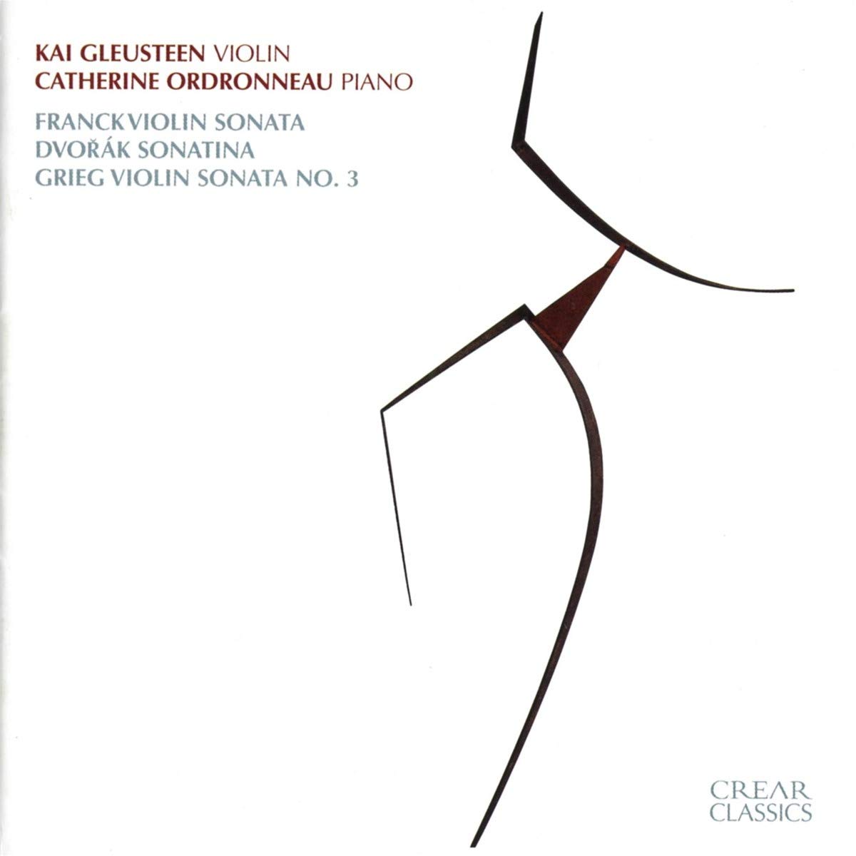 Franck: Violin Sonata, Dvorák: Sonatina, Grieg: Violin Sonata No. 3