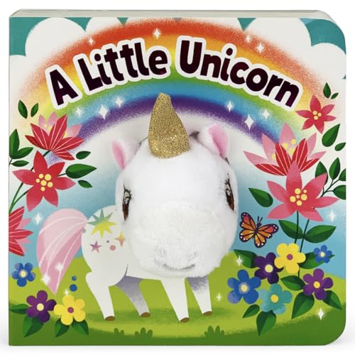Image of A Little Unicorn Finger Puppet Board Book, Mythical & Magical Book for Baby Unicorn Lovers Ages 1-4