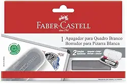 Apagador Quadro Branco Com Estojo - 01 Unidade, Faber-Castell, OF/522AP, Multicor