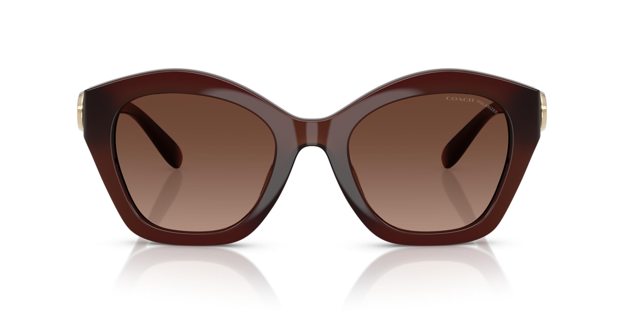 COACH womens Hc 8421 U Butterfly Sunglasses
