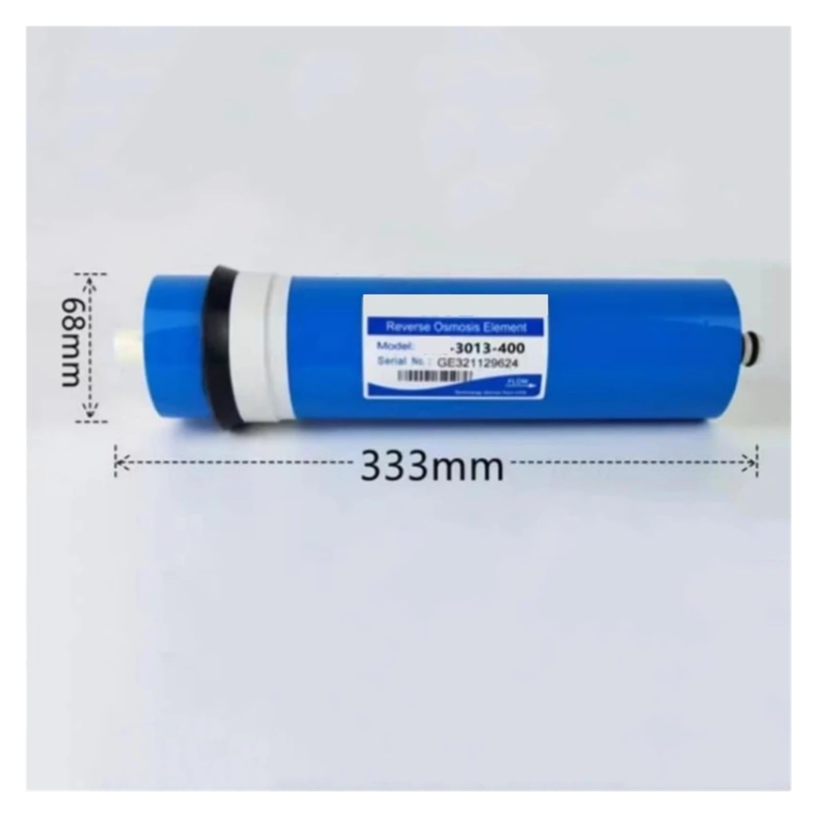 3PCS 400 Gpd Umkehrosmose-Membran 3013-400G Membranfilter Ersatz Ro System Filterkartuschen Mit starker Reinigungseffizienz