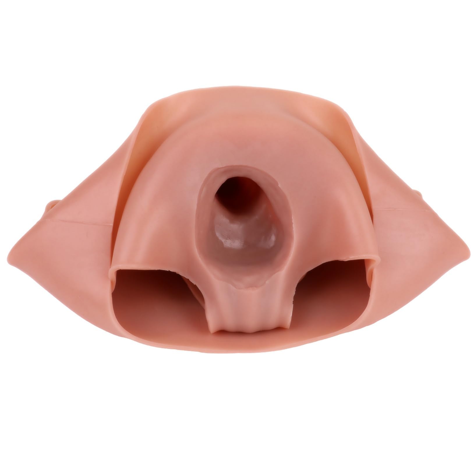 Panties in silicone con dildo vuoto 5in, slip elastico per uomo, cinturino in pelle, accessorio da indossare per giochi erotici, compatibile con cinturini e dildo