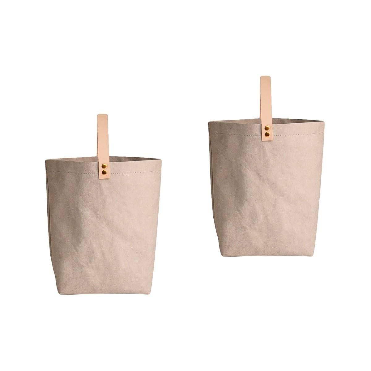 Cabilock 2piezas Bolsa Kraft Reutilizable Para Botellas De Para y Celebraciones