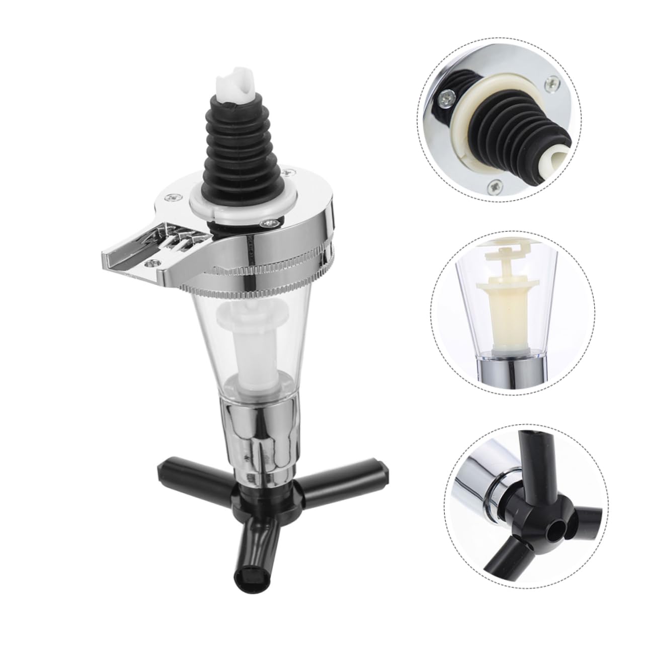 ABOOFAN Lot De 5 Distributeurs De Boissons Commerciaux À Fixation Murale pour Rationnement pour Bar Ou Fête 2 Pièces X 5