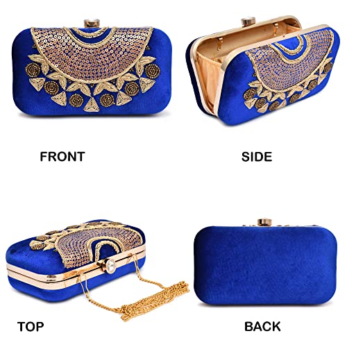 Image of For The Beautiful You Neck Embroidered Women's Clutch