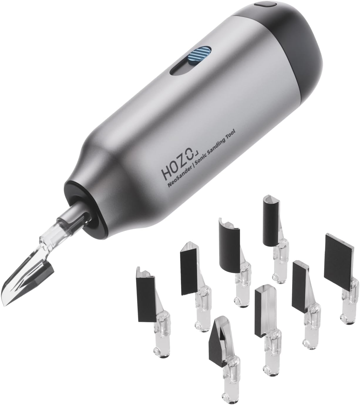 HOZO NeoSander Reciprocating Detail Sander, Mini Electric Pen Sander with 13000 SPM Linear Motion, Adjustable Stroke for Precision Sanding, Ideal for 3D Printing, Model Making, Crafts & DIY Projects