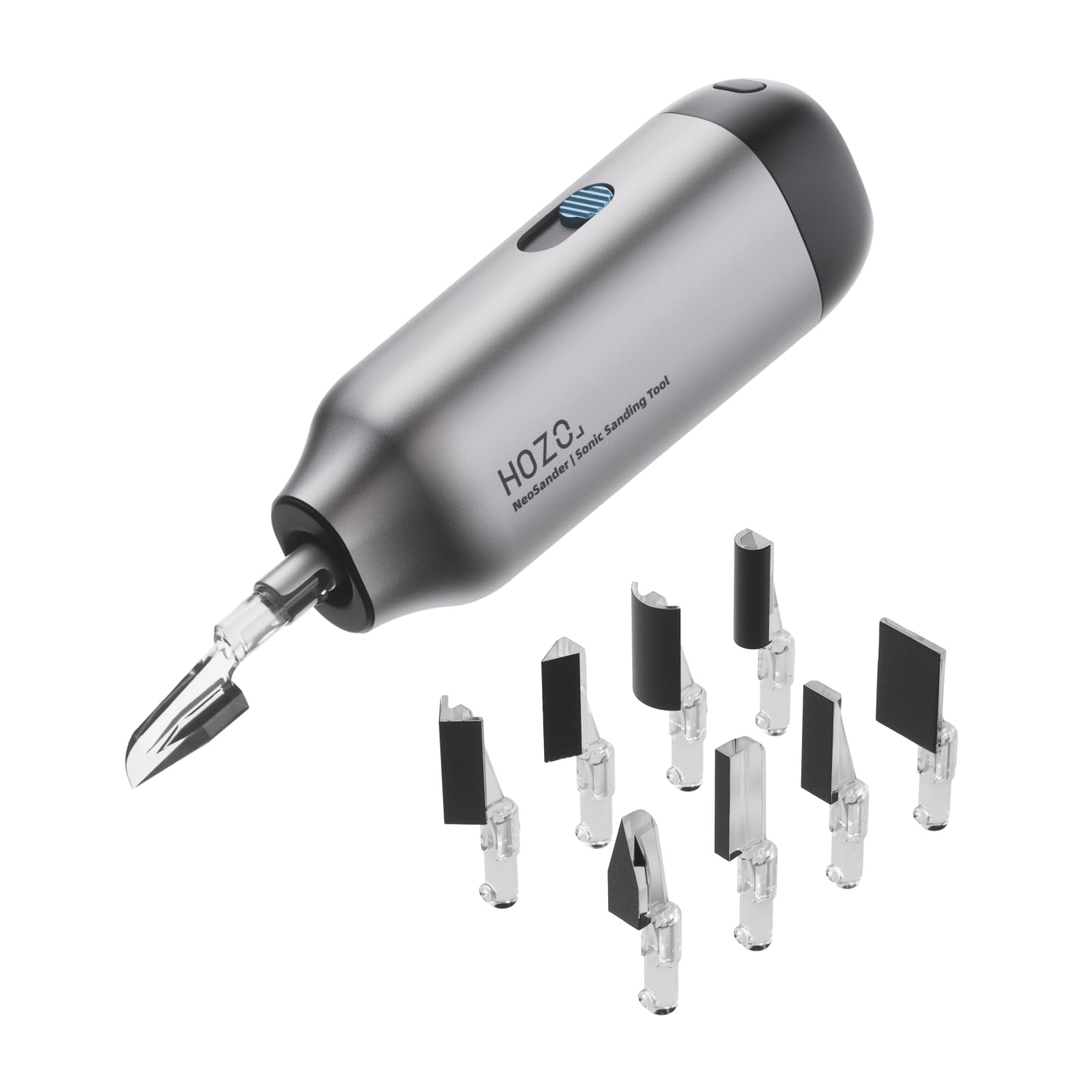 HOZO NeoSander Reciprocating Detail Sander, Mini Electric Pen Sander with 13000 SPM Linear Motion, Adjustable Stroke for Precision Sanding, Ideal for 3D Printing, Model Making, Crafts & DIY Projects — image 1