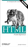 HTML Pocket Reference (2nd Edition)