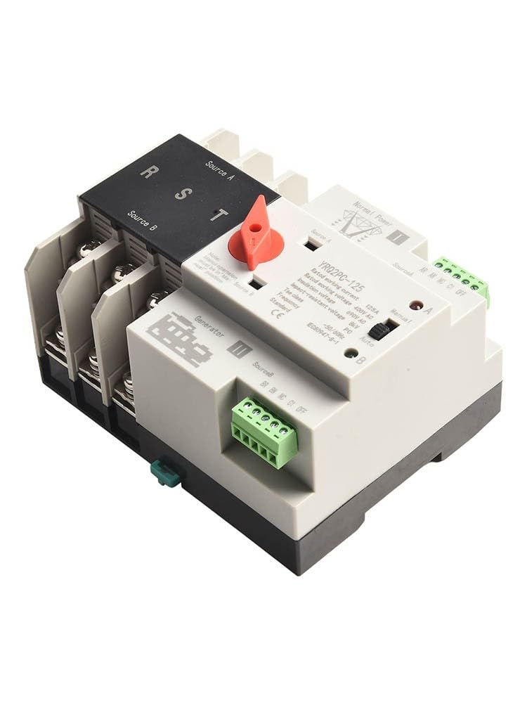Commutateur de transfert automatique pour éviter les coupures de courant 2P 125A