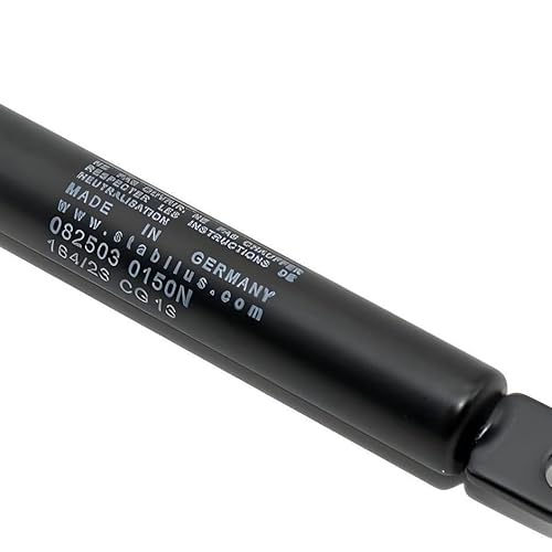 Gasdruckfeder Piaggio Dämpfer Sitzbank, 265 mm für Nexus / X9, 621117, Schwarz