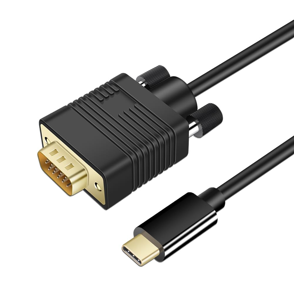 Cable USB C a VGA de 10 pies para MacBook Pro y iPhone 15 8
