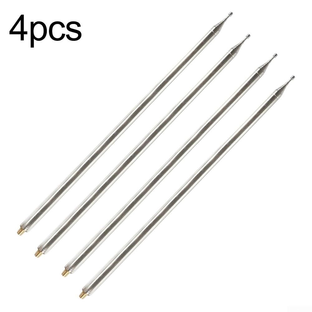 4 antenne telescopiche da 5,6 m, 14 sezioni, estensibile, radio a onde corte, con filettatura M10, per fai da te per antenna GP amatoriale wireless