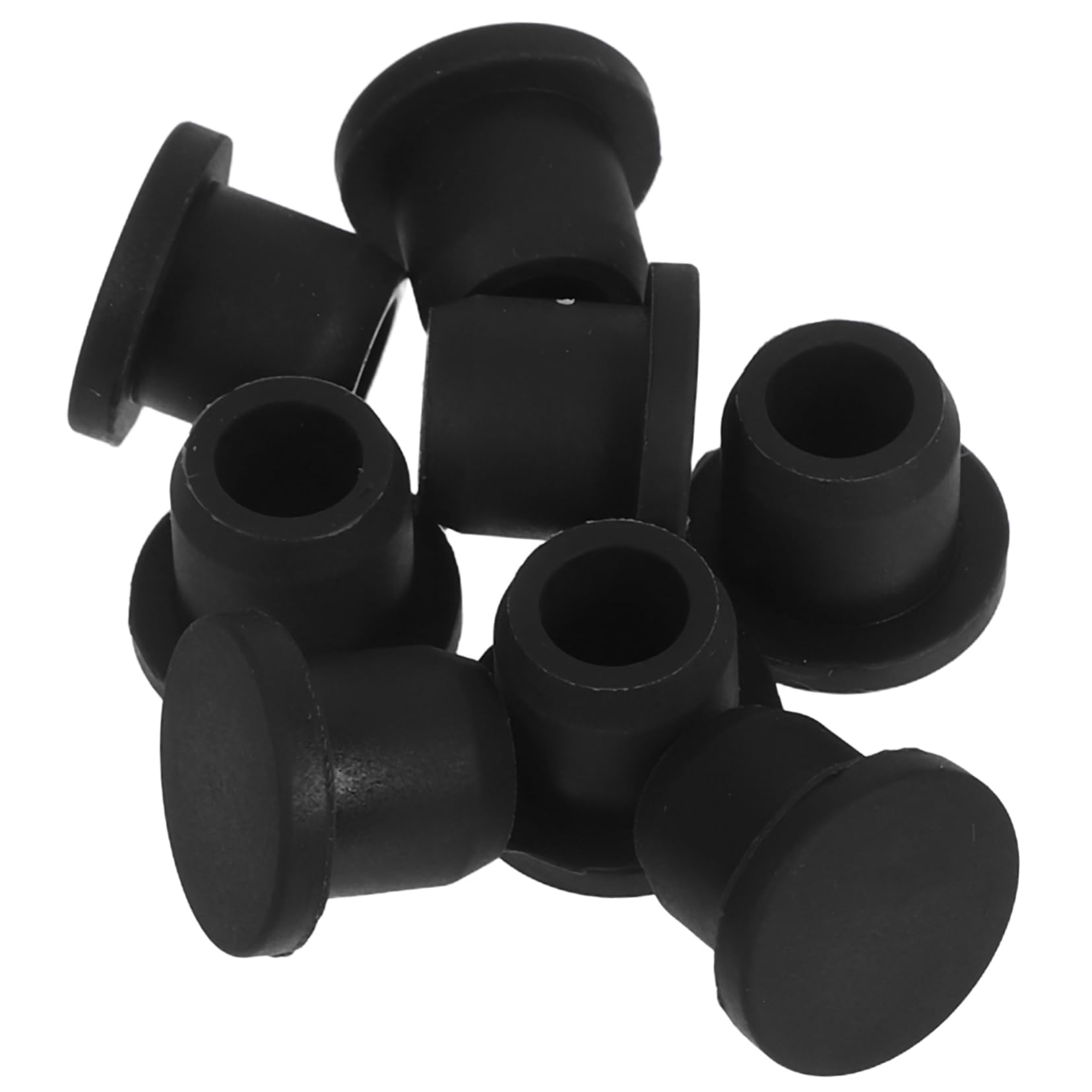 VALICLUD 8Pcs Rubber Lab Stoppers for Vials Sealing Plugs for Bottles for Laboratory and Home Use Prevent Liquid Leakage Elastic and Versatile