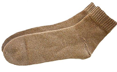 Camel 100% Pure Cashmere Bed Socks for Women
