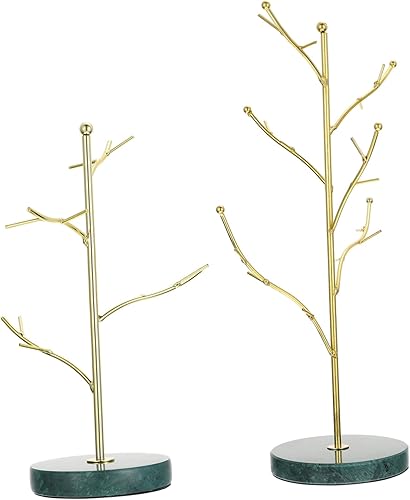 Miniatura 7 de Holibanna 2 pcs jewelry rack table top display stand bracelet display stand earring storage organizer Bracelet Rings Rack earring display holder