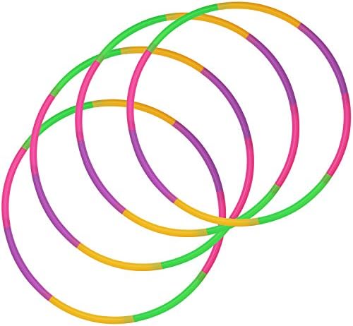 2 Hula Hoop Bambini Regolabili - 60cm E 65cm, Staccabili, Per Esercizio E Gioco - Foto 6