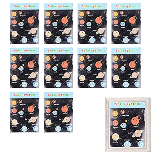 Mapa de parede do planeta, saudável, ecologicamente correto, seguro e não tóxico, sistema solar, grá