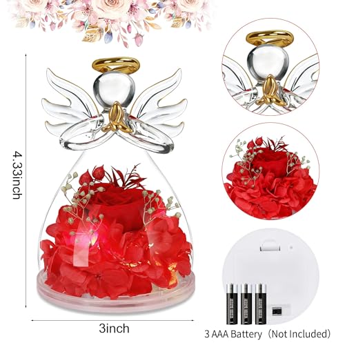 Image of Preserved Flowers for Delivery Prime,Birthday Gifts for Women Mom Grandma