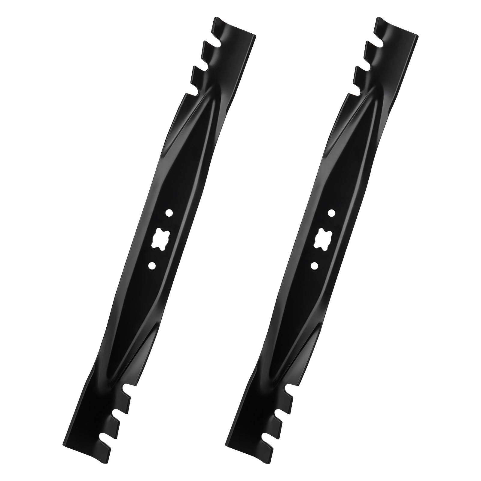 AEagle Cuchilla cortacésped para cubierta de 21 pulgadas MTD Cub Cadet Troy Bilt CC999ES SC500E CC949 CC989 942-0741A 942-0741 742-0741 2 unidades