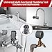 Sello 16-in-1 Faucet Aerator Removal Tool Kit, Universal Plumbing Tools with Premium Nylon Material, Aerator Key for Sink Faucet, Home Repairing and Plumbing, Fits M16.5 M18.5 M21.5 M23.5 M22 M24 M28