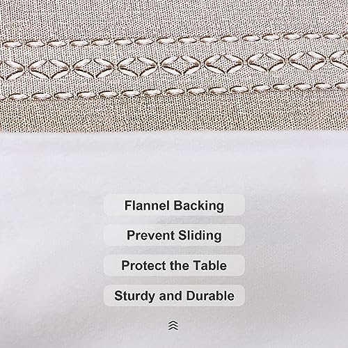 Vonabem 100% Waterproof Rectangle Pvc Tablecloth thumb #3