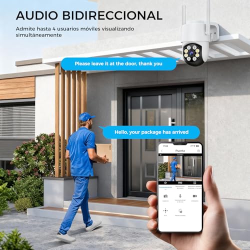El Mejor Listado de Camaras de vigilancia wifi los mejores 5. 9 Imagen adicional