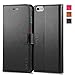 iPhone 6s Plus Case, TUCCH Leather Case for iPhone 6s Plus / iPhone 6 Plus (5.5 inch), Wallet Case Folio Book Cover with Credit Card Holders, Cash Clip, Kickstand, Magnetic Closure, Black with Red