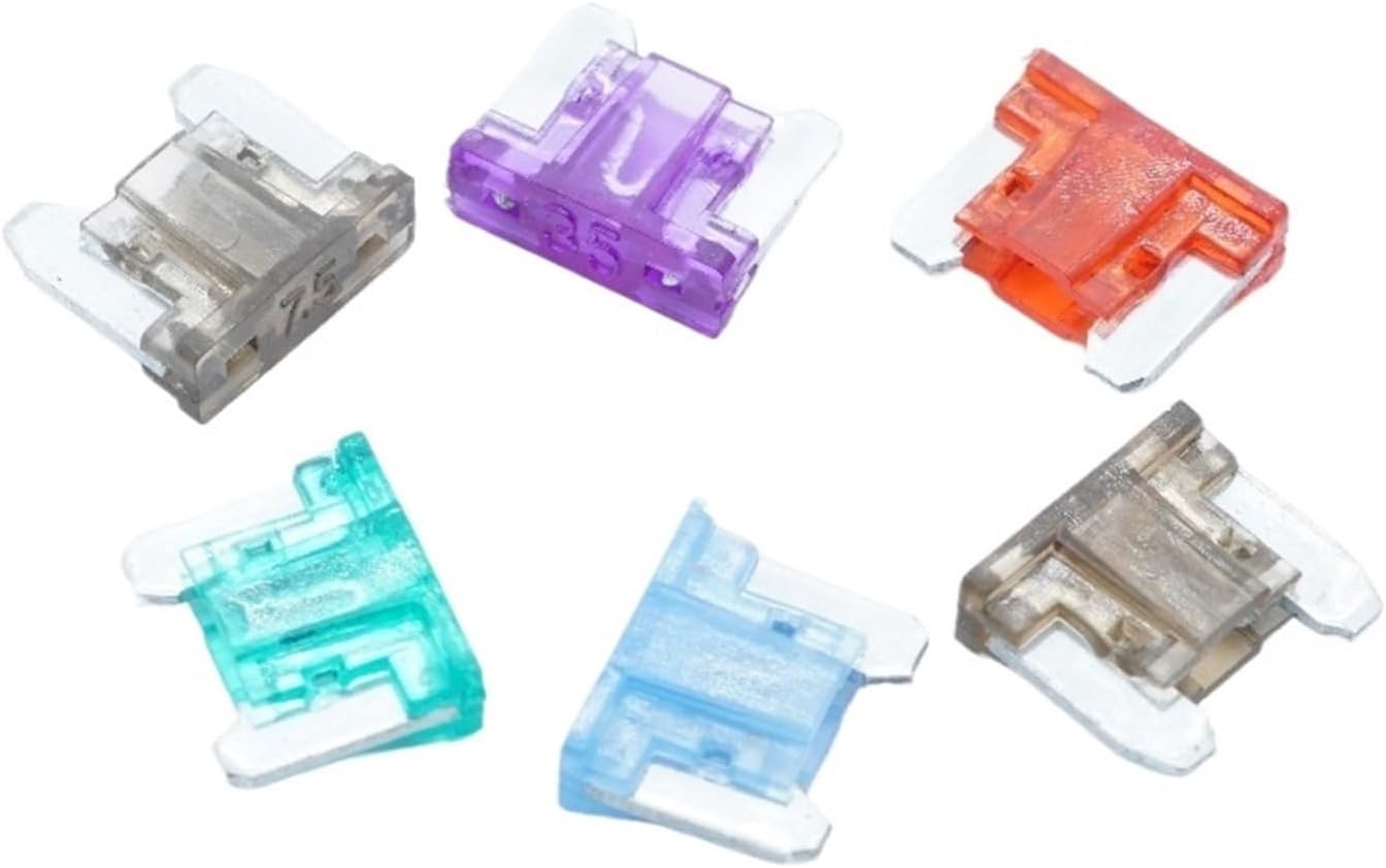 6pc mini plug fuse car fuse small fuse 3A5A10A15A20A30A-40A(MiniBladeFuse7.5A)