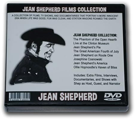 Jean Shepherd Films, TV shows, and Documentaries Collection - 14 DVD-R