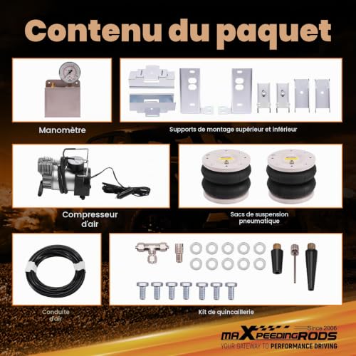 Kit de compression 12V Sprinter Mercedes-Benz maXpeedingrods robuste - 6