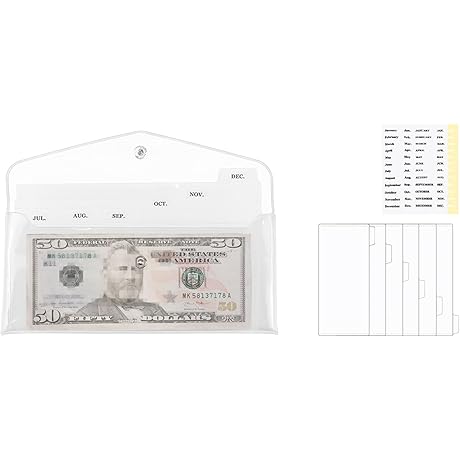 Cash Envelopes Wallet Set - The Ultimate Budgeting Tool