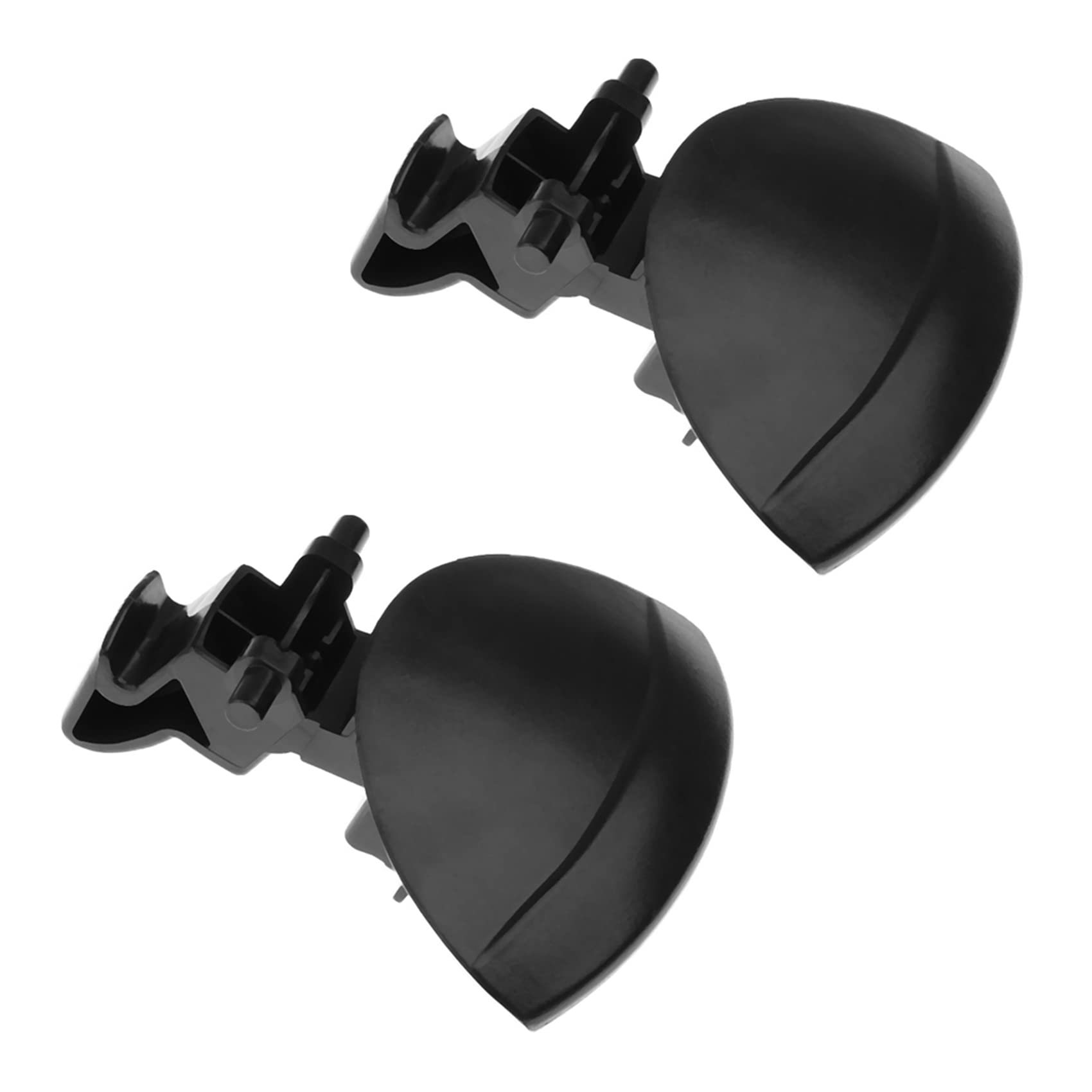 Jnchdghwa Black 2X For C4 Handle For Glove Box Compartment Glovebox Repair Fix