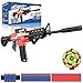Pistola Giocattolo per Nerf Dardi, Pistole Elettrico con 100 Dardi, Bersaglio, Polsino e Batteria Ricaricabile, Pistola Blaster 3 modalità 3 velocità, Regalo per Bambini/Ragazzo/Ragazza/Adulti