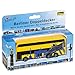 Idena 40107 - Maqueta de autobús Berlín (2 Pisos, con Motor retráctil, Aprox. 18,5 x 13,5 x 4,5 cm), Color Amarillo