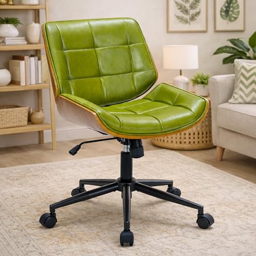 Armless Mid Century Accent Chair