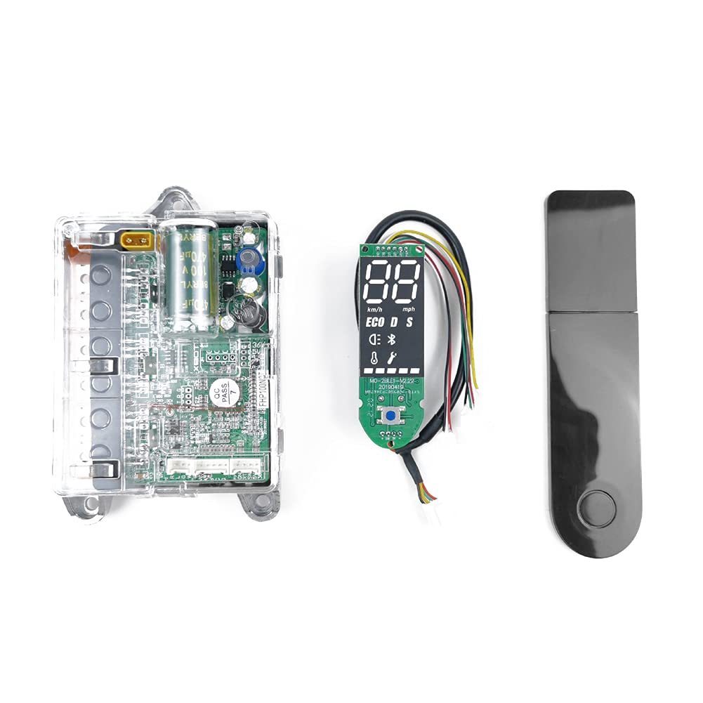 Elektroroller Motherboard Controller 36V Hauptplatine mit Digitalanzeige und Lichtfunktionen kompatibel mit M365/PRO Elektrorollern