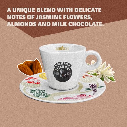Image of Lavazza Tierra Selection | Whole Roasted Bean Espresso| Traditional Drum Roasting| 1Kg Pack (Pack of 2)